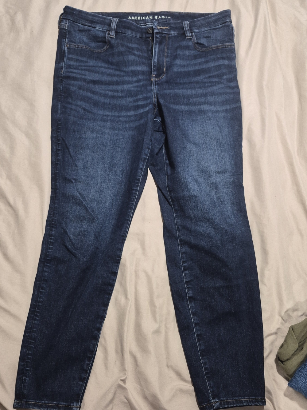 American Eagle Outfitters Women's Dark Indigo Skinny Jeans